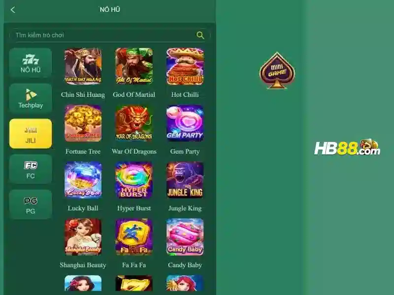 Trải Nghiệm Slot Trên HB88