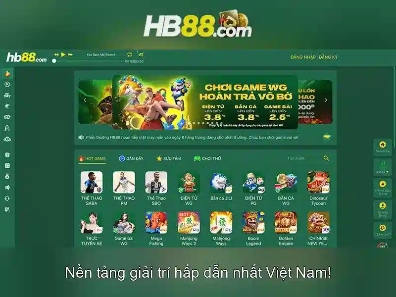 Trải Nghiệm Slot Đỉnh Cao Với HB88