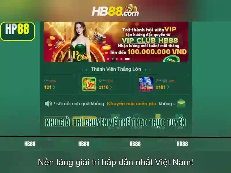 Ưu Đãi Đặc Biệt Cho Thành Viên HB88