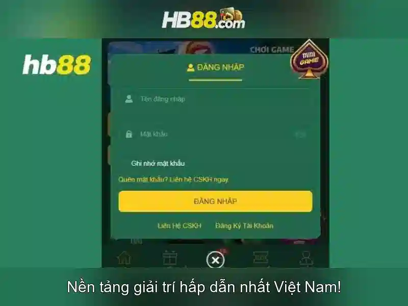 hb88 đăng nhập an toàn